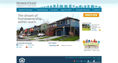 Desktop Screenshot of homesteadclt.org